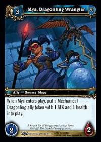 warcraft tcg the dark portal mya dragonling wrangler