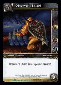 warcraft tcg the dark portal observer s shield