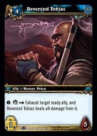 warcraft tcg the dark portal reverend tobias