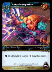 warcraft tcg the dark portal ruby gemsparkle