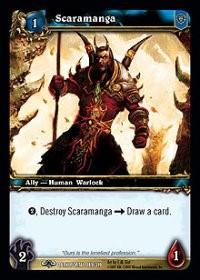 warcraft tcg the dark portal scaramanga