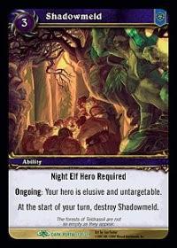 warcraft tcg the dark portal shadowmeld