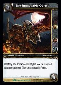 warcraft tcg the dark portal the immovable object