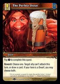 warcraft tcg the dark portal the perfect stout