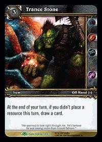 warcraft tcg the dark portal trance stone