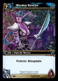 warcraft tcg the dark portal warden ravella