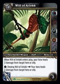 warcraft tcg the dark portal will of arlokk