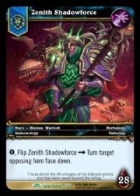 warcraft tcg the dark portal zenith shadowforce