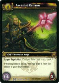 warcraft tcg the hunt for illidan arcanist renaan