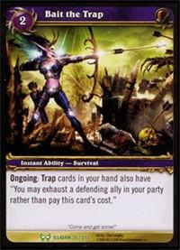 warcraft tcg the hunt for illidan bait the trap