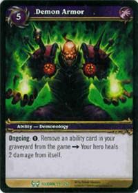 warcraft tcg the hunt for illidan demon armor