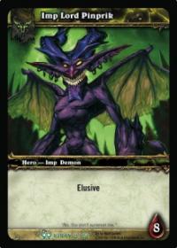 warcraft tcg the hunt for illidan imp lord pinprik