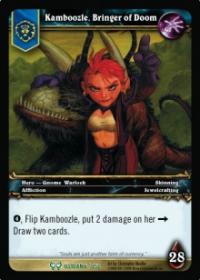 warcraft tcg the hunt for illidan kamboozle bringer of doom