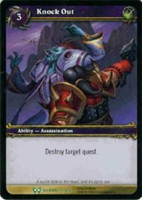 warcraft tcg the hunt for illidan knock out