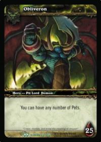 warcraft tcg the hunt for illidan obliveron