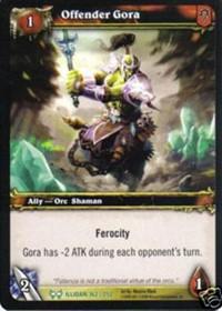 warcraft tcg the hunt for illidan offender gora