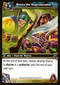 warcraft tcg the hunt for illidan raena the unpredictable