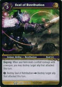 warcraft tcg the hunt for illidan seal of retribution