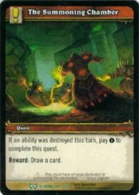 warcraft tcg the hunt for illidan the summoning chamber