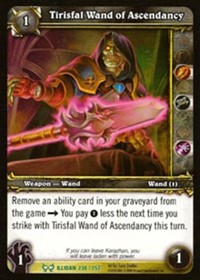 Tirisfal Wand of Ascendancy