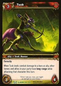 warcraft tcg the hunt for illidan tusk