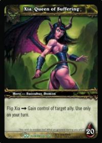 warcraft tcg the hunt for illidan xia queen of suffering