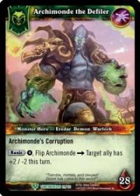 warcraft tcg war of the ancients archimonde the defiler alternate