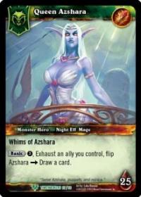 warcraft tcg war of the ancients queen azshara alternate