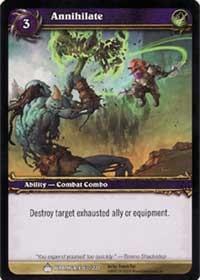 warcraft tcg wrathgate annihilate