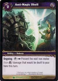 warcraft tcg wrathgate anti magic shell