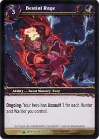 warcraft tcg wrathgate bestial rage