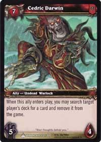 warcraft tcg wrathgate cedric darwin