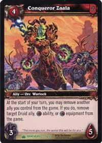 warcraft tcg wrathgate conqueror zaala