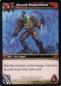 warcraft tcg wrathgate dorzok shadowhand