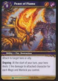 warcraft tcg wrathgate feast of flame