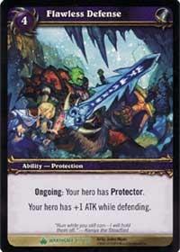 warcraft tcg wrathgate flawless defense