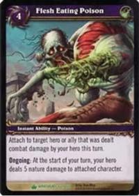 warcraft tcg wrathgate flesh eating poison