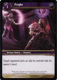 warcraft tcg wrathgate fright