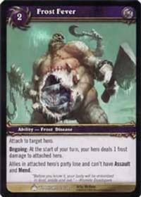 warcraft tcg wrathgate frost fever