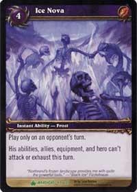 warcraft tcg wrathgate ice nova