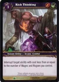 warcraft tcg wrathgate kick thinking