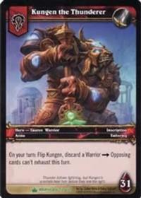 warcraft tcg wrathgate kungen the thunderer