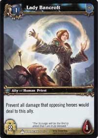 warcraft tcg wrathgate lady bancroft