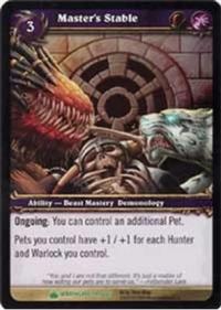 warcraft tcg wrathgate master s stable