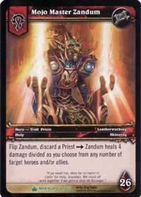 warcraft tcg wrathgate mojo master zandum