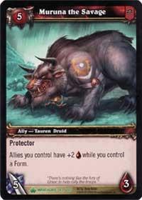 warcraft tcg wrathgate muruna the savage