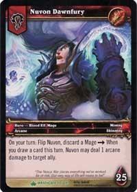 warcraft tcg wrathgate nuvon dawnfury