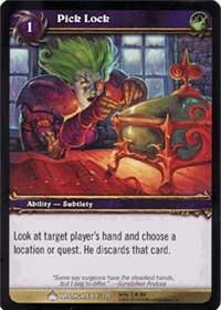 warcraft tcg wrathgate pick lock