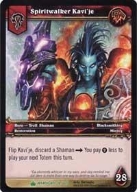 warcraft tcg wrathgate spiritwalker kavi je