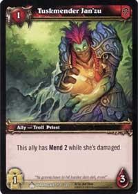 warcraft tcg wrathgate tuskmender jan zu